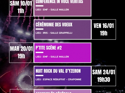 JANVIER S’ANNONCE CHARGÉ À L’EMF ! 